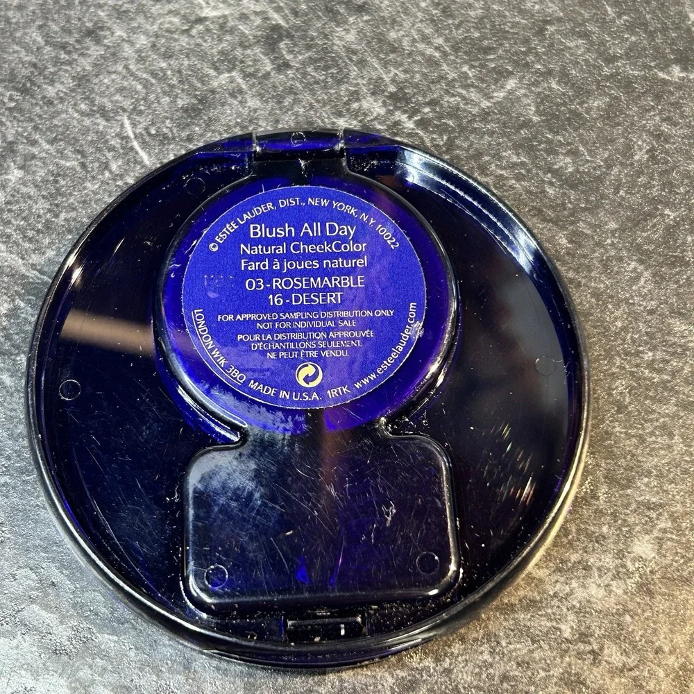 NEW Estee Lauder Blush‎ All Day Compact Duo 03 Rosemarble & 16 Desert RETIRED